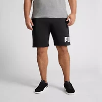 PUMA Mens 10" Mid Rise Big and Tall Workout Shorts