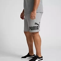 PUMA Mens 10" Mid Rise Big and Tall Workout Shorts