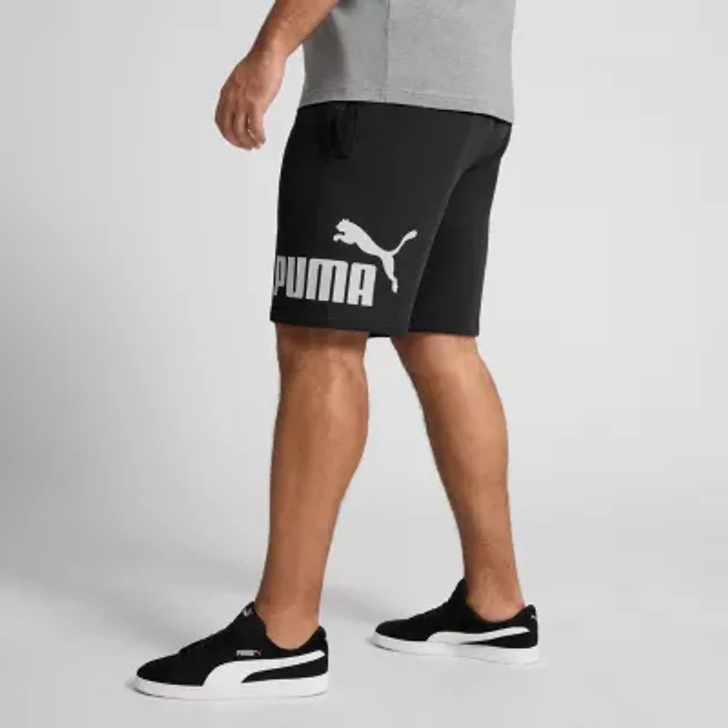 PUMA Mens 10" Mid Rise Big and Tall Workout Shorts