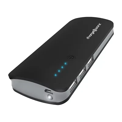 Chargeworx 2-In-1 Wireless Charging 10000mah Battery Pack