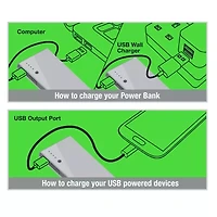 Chargeworx 2-In-1 Wireless Charging 10000mah Battery Pack
