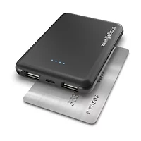 Chargeworx Super Slim 5000mah Dual Usb Battery Pack