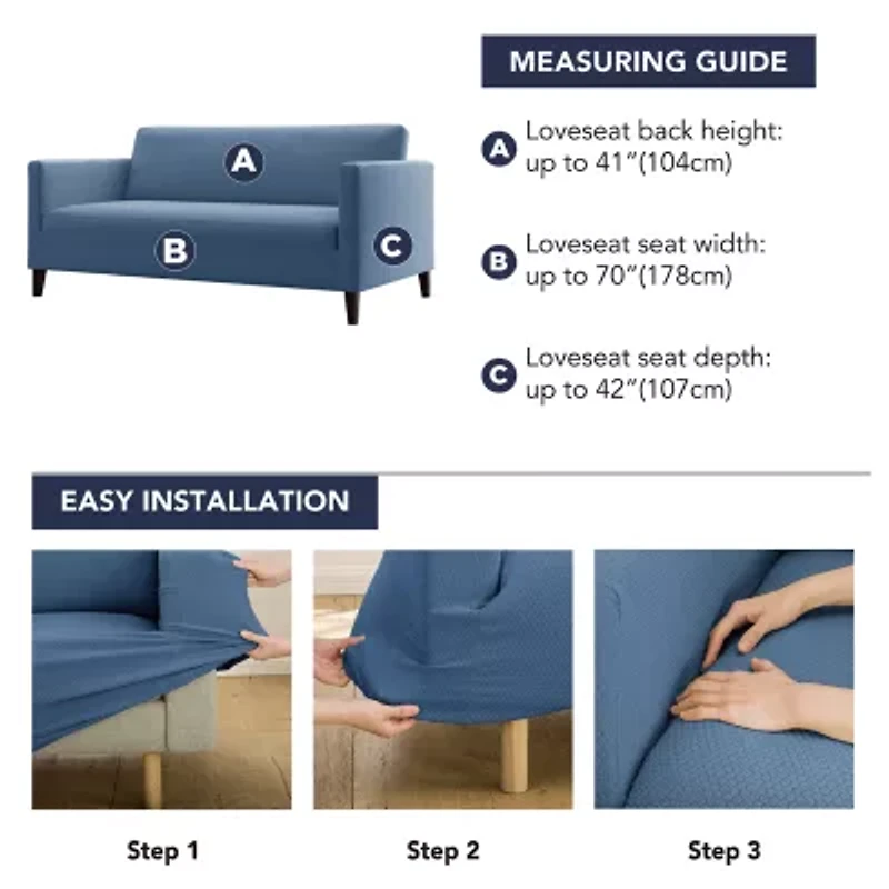 No 918 Belmar Loveseat Slipcover