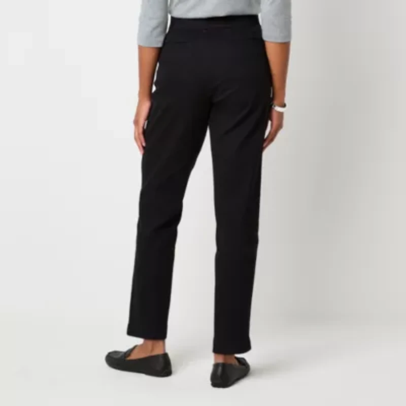St. John's Bay Womens Tall Ankle Pull-On Pant