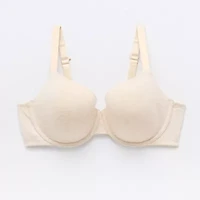 Ambrielle Cotton Womens Medium Support Demi Bra