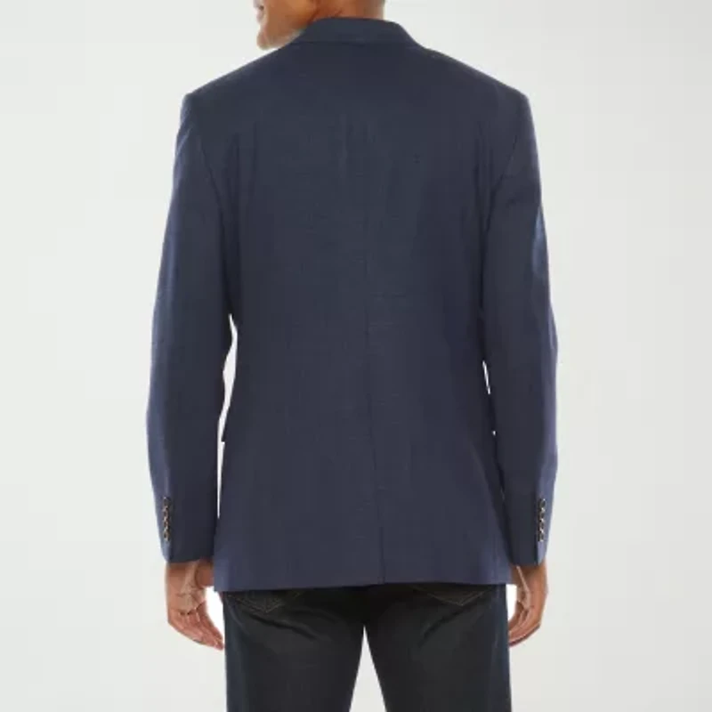 Stafford Coolmax All Season Mens Stretch Fabric Regular Fit Sport Coat
