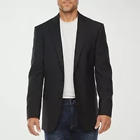 Stafford Mens Stretch Fabric Regular Fit Sport Coat