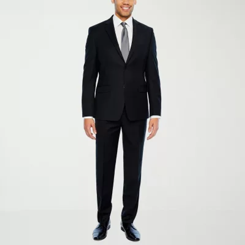 Collection By Michael Strahan Mens Stretch Fabric Slim Fit Suit Jacket