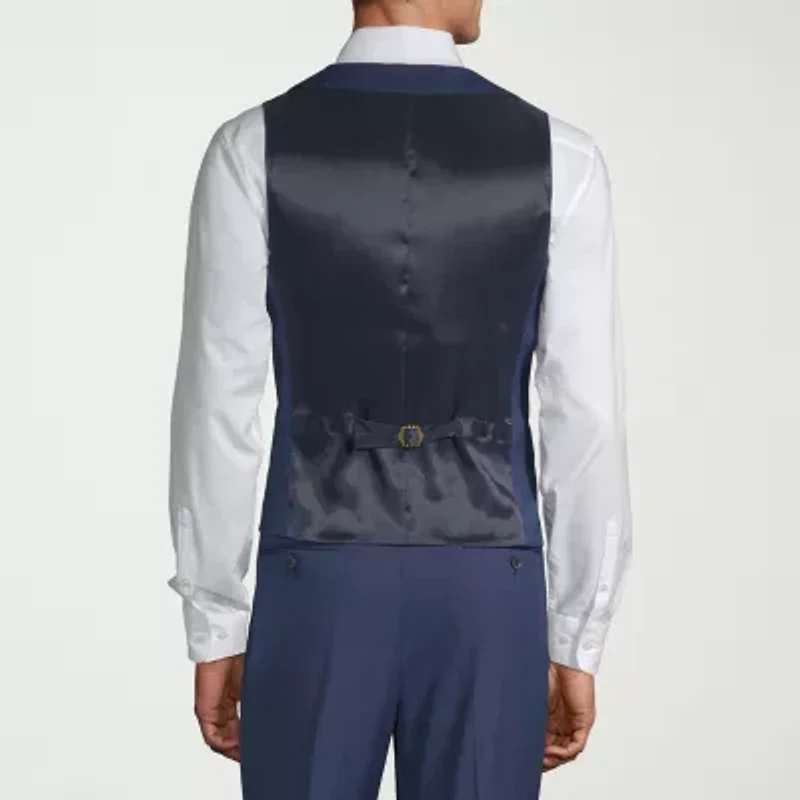J. Ferrar Ultra Comfort Mens Slim Fit Suit Vest