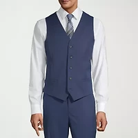 J. Ferrar Ultra Comfort Mens Slim Fit Suit Vest