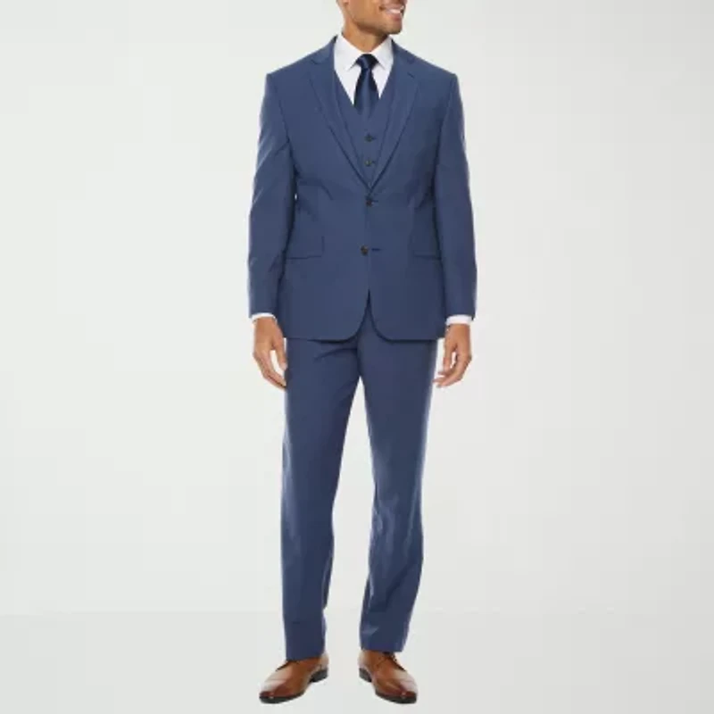 Stafford Signature Smart Wool Mens Classic Fit Suit Vest