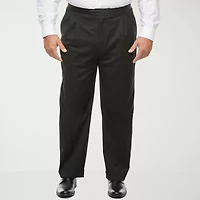 Stafford Coolmax All Season Ecomade Mens Big and Tall Classic Fit Tuxedo Pant