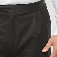 Stafford Coolmax All Season Ecomade Mens Big and Tall Classic Fit Tuxedo Pant