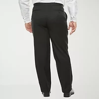 Stafford Coolmax All Season Ecomade Mens Big and Tall Classic Fit Tuxedo Pant