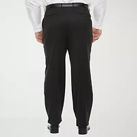 Stafford Coolmax All Season Ecomade Mens Big and Tall Classic Fit Flat Front Suit Pant
