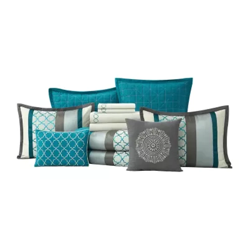 Stratford Park Mirza 16-pc. Lightweight Comforter Set