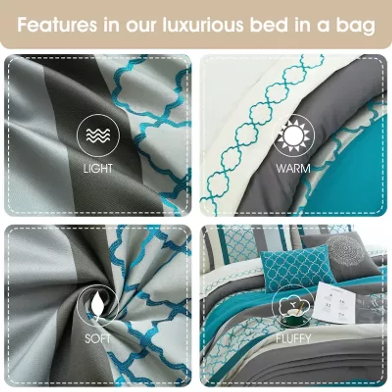 Stratford Park Mirza 16-pc. Lightweight Comforter Set