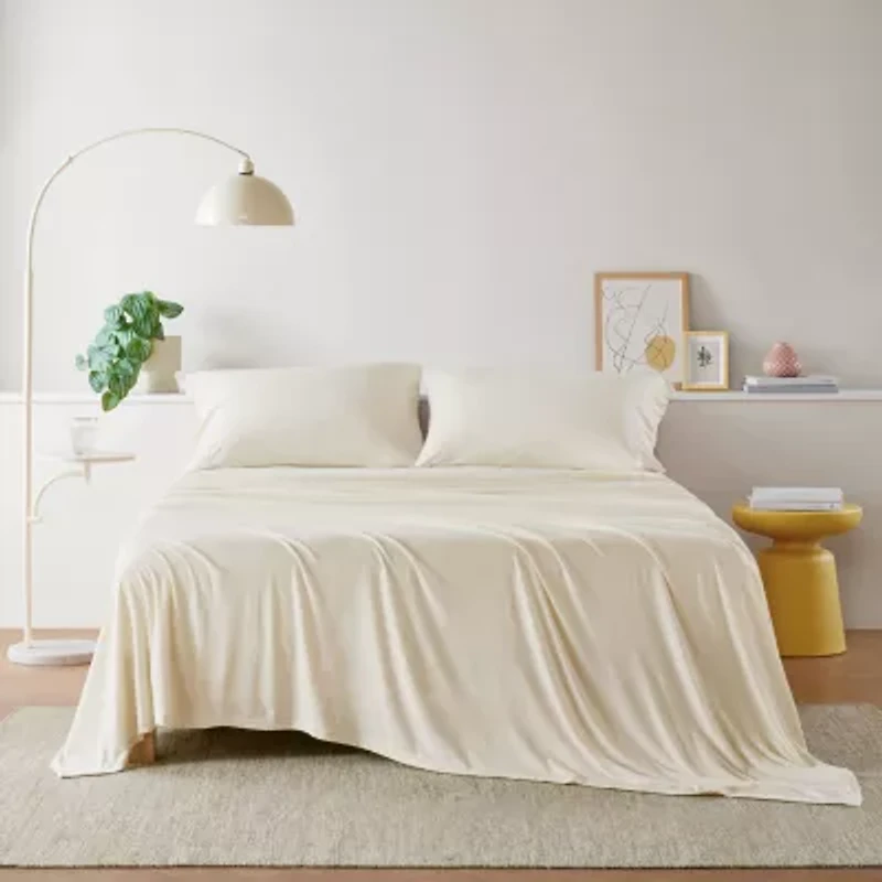 Intelligent Design Cotton Blend Jersey Knit Sheet Set