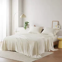 Intelligent Design Cotton Blend Jersey Knit Sheet Set