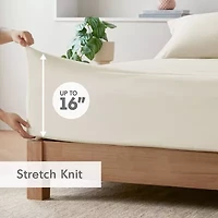 Intelligent Design Cotton Blend Jersey Knit Sheet Set
