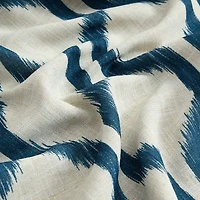 Elrene Home Fashions Renzo Geo Ikat Grommet Top Energy Saving Blackout Single Curtain Panel