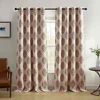 Elrene Home Fashions Navara Grommet Top Blackout Single Curtain Panel