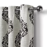 Elrene Home Fashions Navara Grommet Top Blackout Single Curtain Panel
