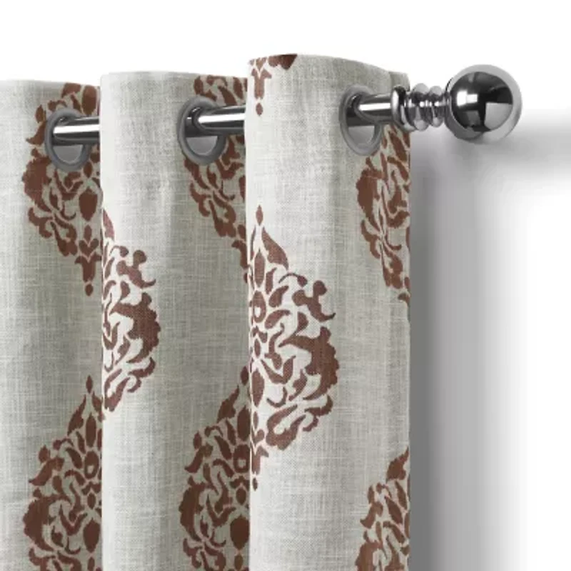 Elrene Home Fashions Navara Grommet Top Blackout Single Curtain Panel