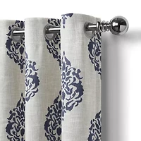 Elrene Home Fashions Navara Grommet Top Blackout Single Curtain Panel