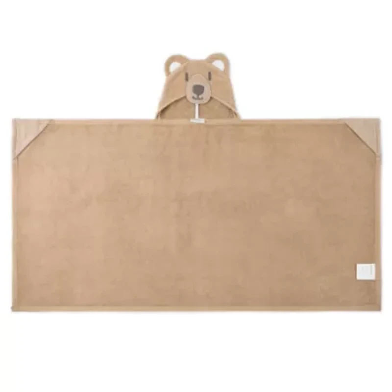 INK+IVY Kids Solid Dyed Hooded Towel