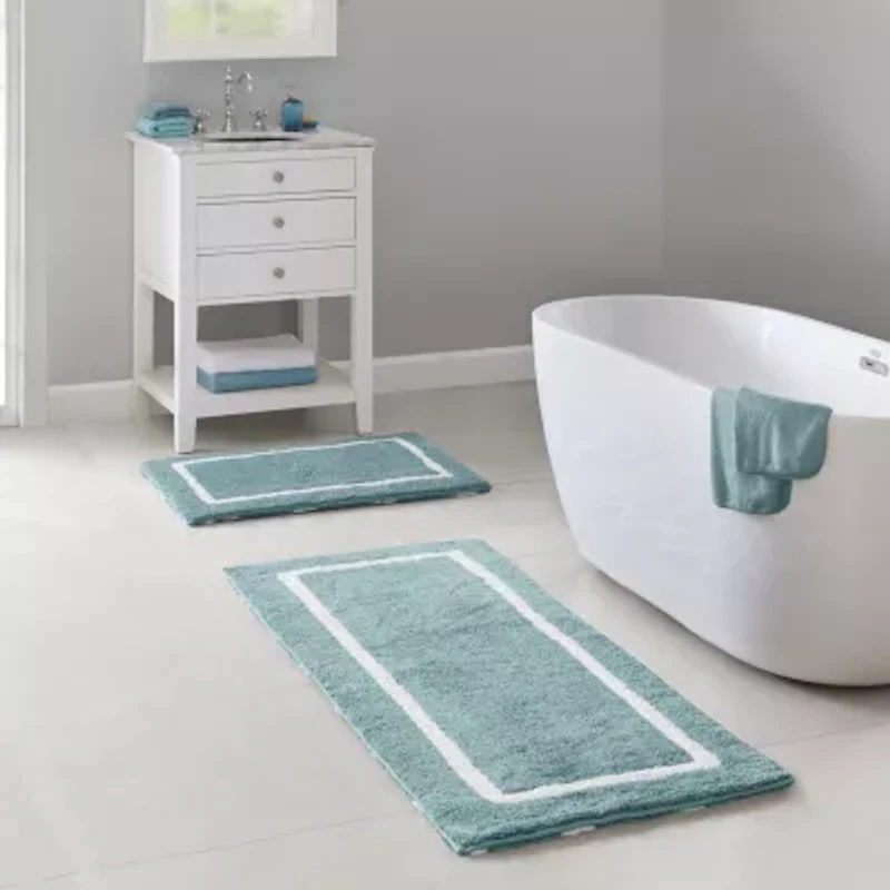 Madison Park Renu Reversible High Pile Tufted Bath Rug