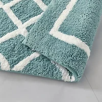 Madison Park Renu Reversible High Pile Tufted Bath Rug