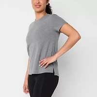 Xersion Womens 2 Pack Cotton Crew Neck Short Sleeve T-Shirt