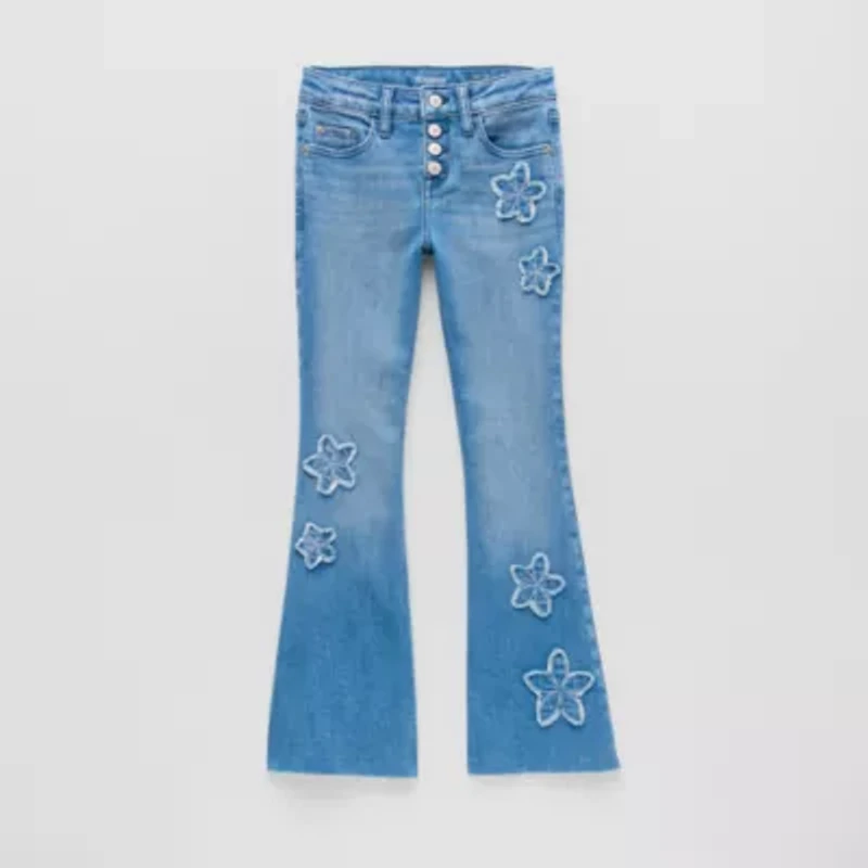 Thereabouts Little & Big Girls Flare Leg Jean