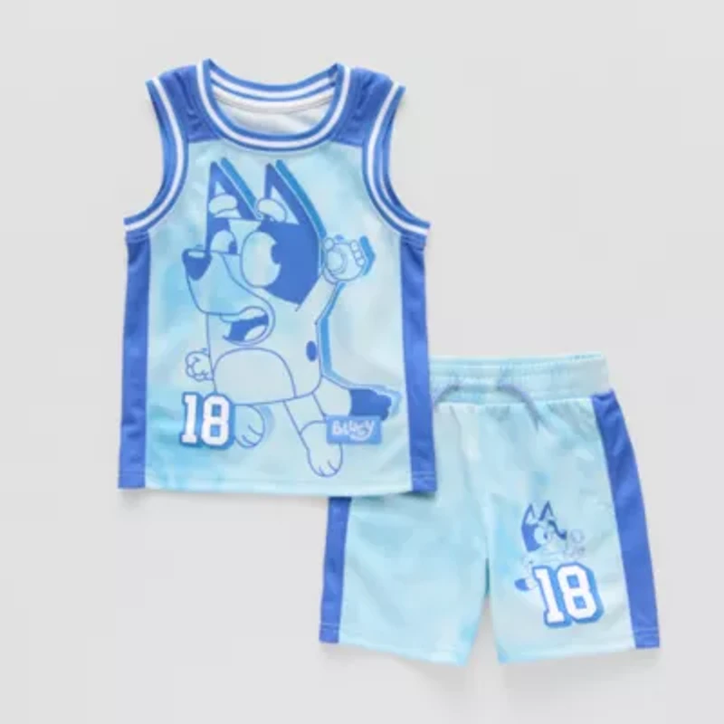 Toddler Boys 2-pc. Bluey Short Set