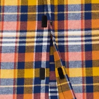 St. John's Bay Dexterity Mens Easy-on + Easy-off Long Sleeve Adaptive Classic Fit Big and Tall Flannel Shirt