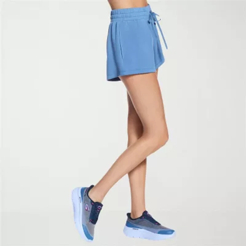 Skechers Womens SkechLuxe Elevate Mid Rise 5" Active Pull-On Short