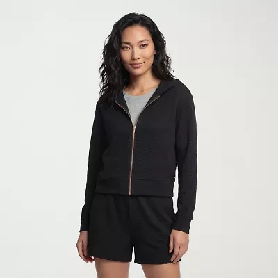 Skechers Womens Diamond Full-Zip  Jacket - Cozy Fit
