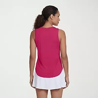 Skechers Womens Crew Neck Sleeveless Active Tank Top