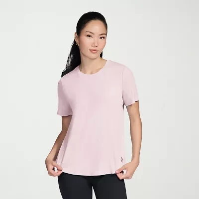 Skechers Womens Crew Neck Short Sleeve Quick Dry Active T-Shirt