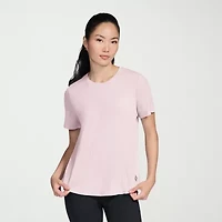Skechers Womens Crew Neck Short Sleeve Quick Dry Active T-Shirt