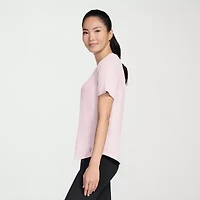 Skechers Womens Crew Neck Short Sleeve Quick Dry Active T-Shirt