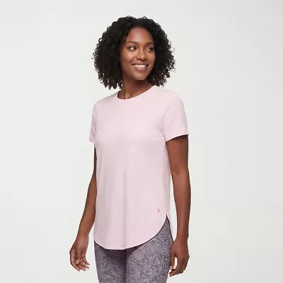 Skechers Womens Round Neck Short Sleeve Quick Dry Active T-Shirt