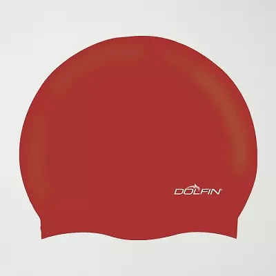 Dolfin Solid Silicone Swim Cap