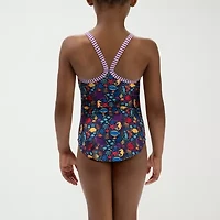 Dolfin Little & Big Kid Girls Easy-on + Easy-off One Piece Swimsuit