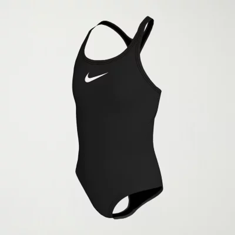 Nike Little & Big Kid Girls Sleeveless One Piece Swimsuit