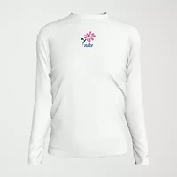 Nike Little & Big Kid Girls Long Sleeve One Piece Swimsuit