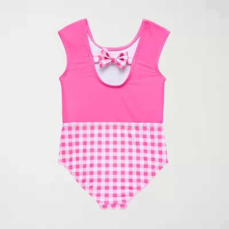 Disney Collection Little & Big Kid Girls Minnie Mouse One Piece Swimsuit