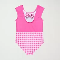 Disney Collection Little & Big Kid Girls Minnie Mouse One Piece Swimsuit