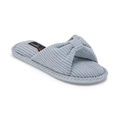 Cuddl Duds Womens Slip-On Slippers